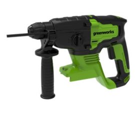 Greenworks GD24SDS2 Fúró-vésőkalapács akkumulátoros 24v, ütőerő 2 j, sds, akku és töltő nélkül
