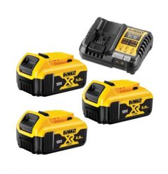 DeWALT DCB1104P3-QW akkumulátor szett - 3db DCB184-XJ akku és töltő