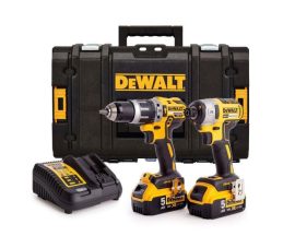 DeWALT DCK266P2T-QW 18V XR kombó szett /DCD796, DCF887, 2 x DCB184, DCB115, TSTAK II/